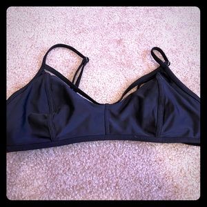 LIke New Condition- black bikini top